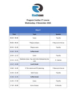 4th Hands-on Advanced Cardiovascular CT Angiogram Course towards Level 2 Cardiac CT, 04 - 08 November 2025