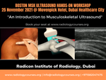 Xourse 26: Boston MSK Ultrasound Hands-on Workshop. 25 Nov 2021.